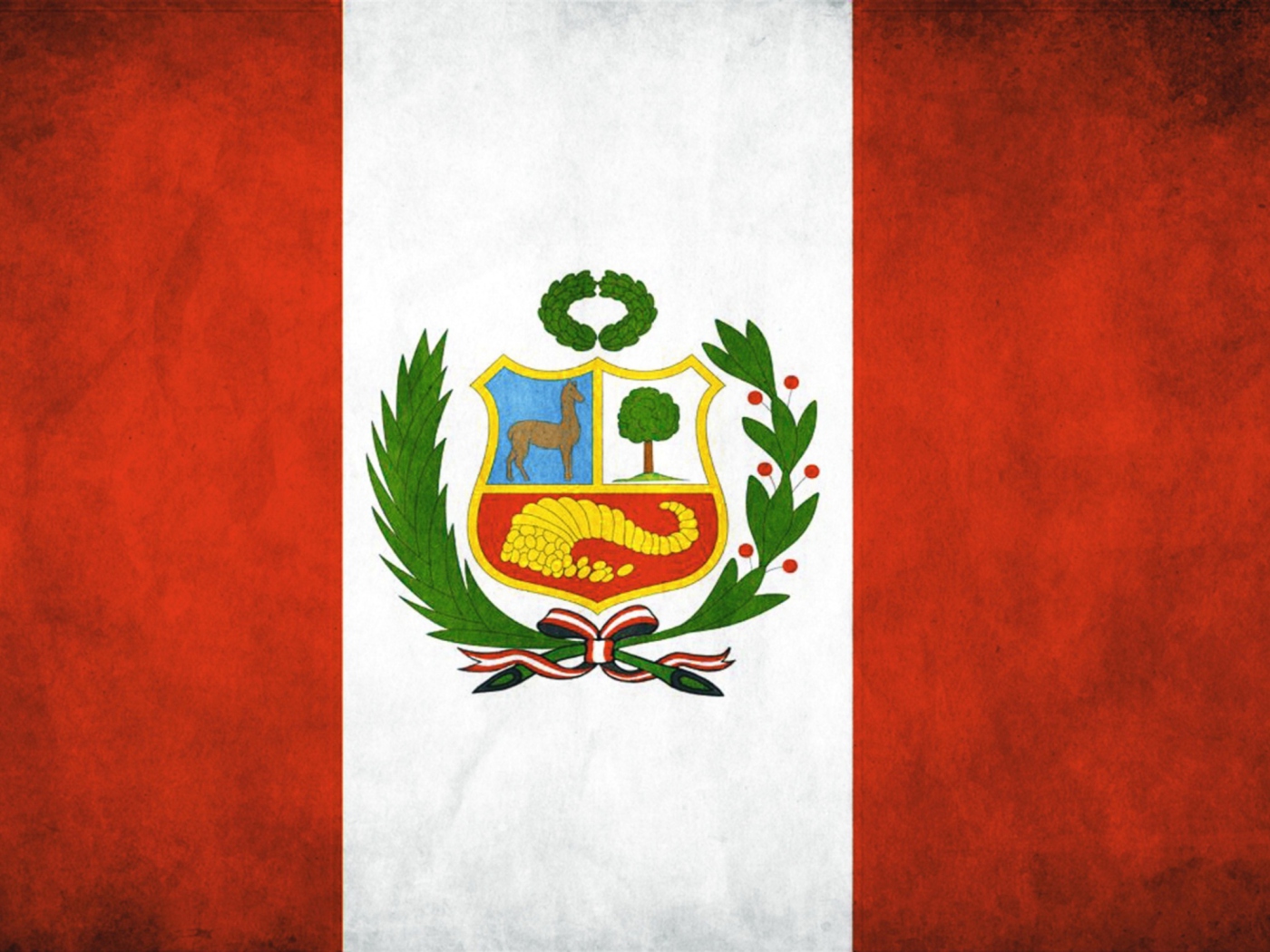 Fondo de pantalla Peru Flag 1400x1050