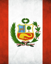 Peru Flag wallpaper 176x220