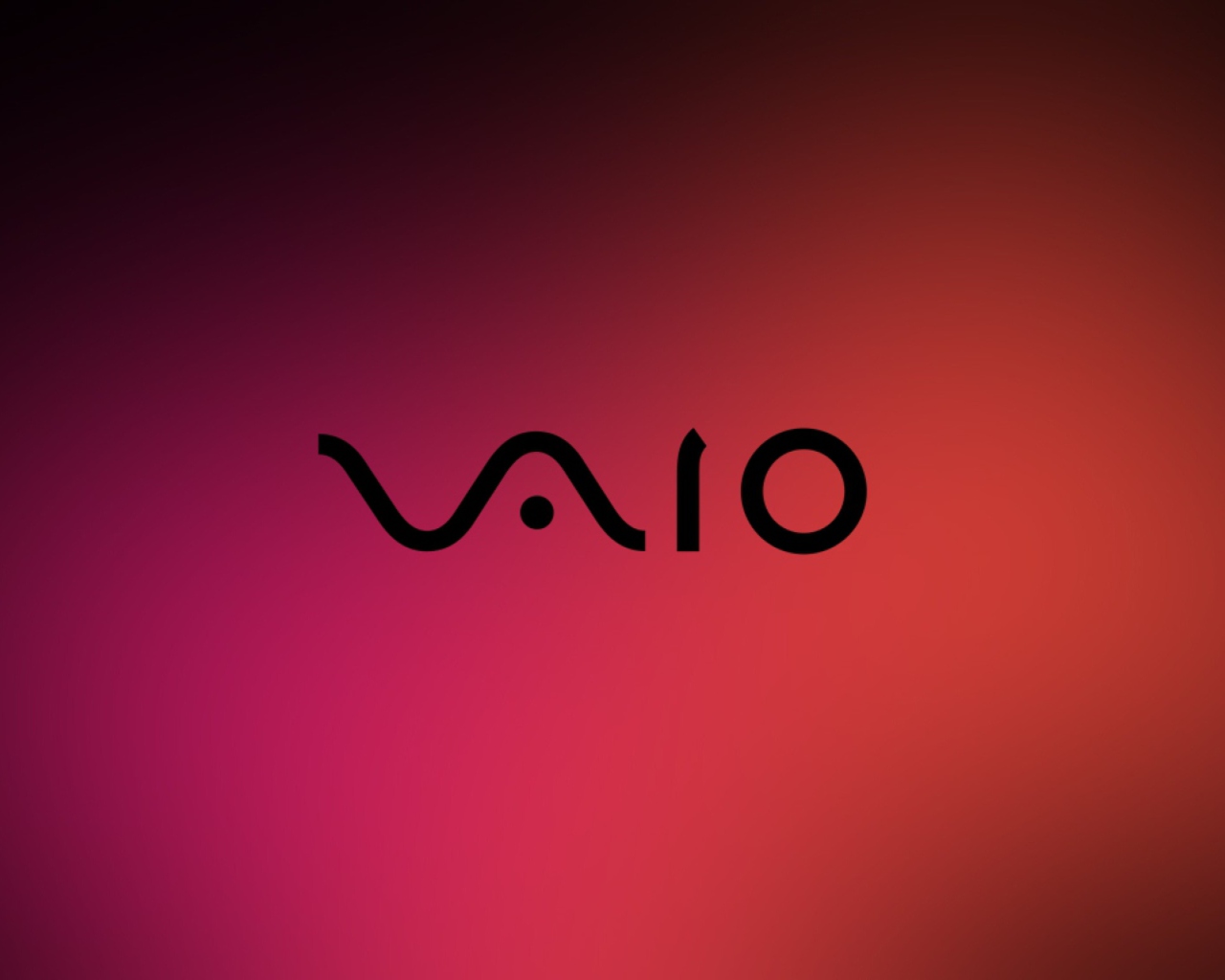 Red Pink Vaio screenshot #1 1280x1024