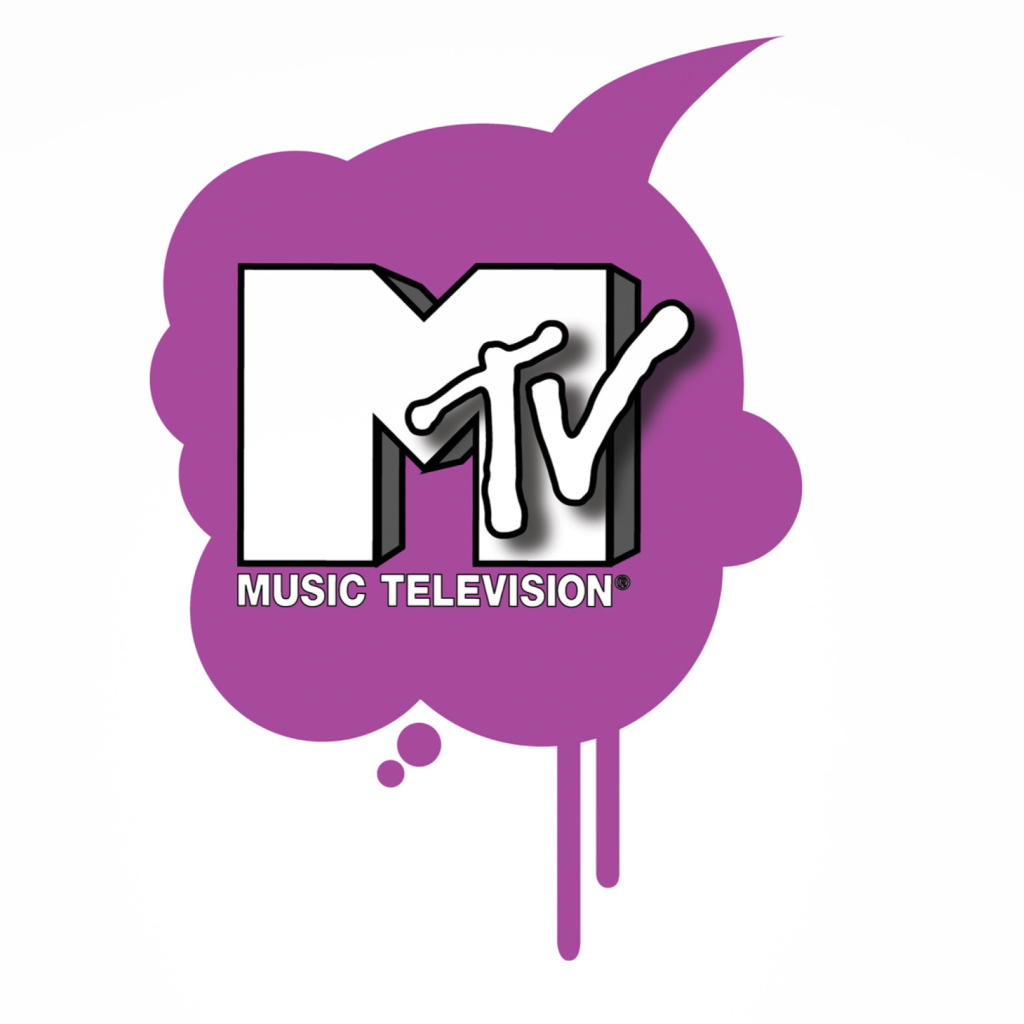 Обои MTV Logo 1024x1024