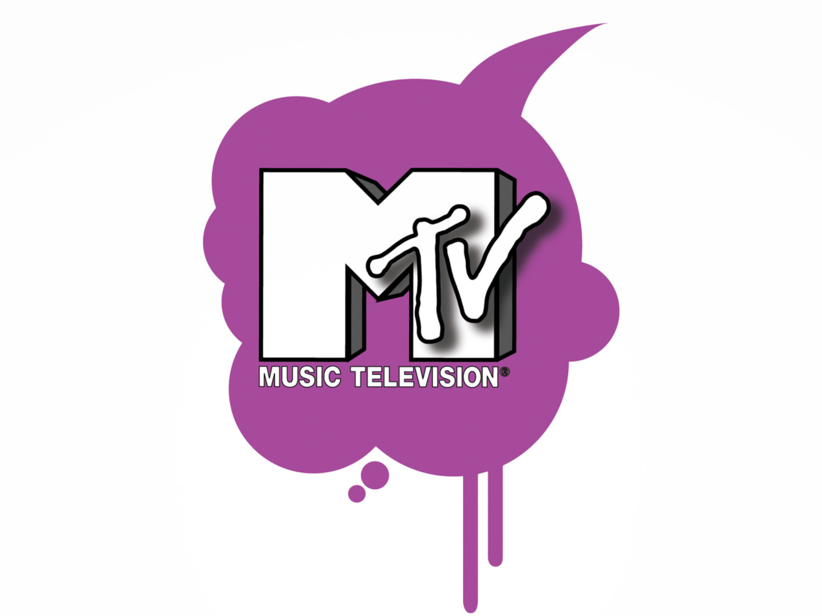 Das MTV Logo Wallpaper 1600x1200