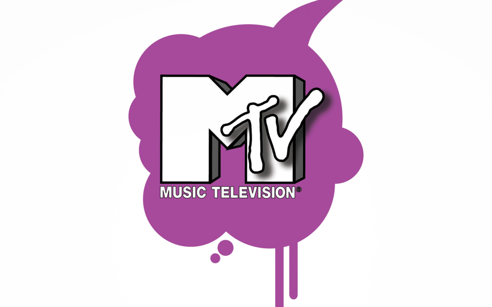 Обои MTV Logo 1680x1050