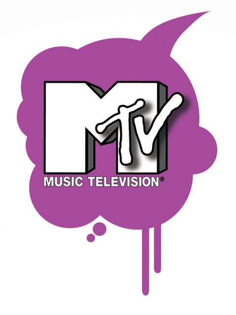 Обои MTV Logo 480x640