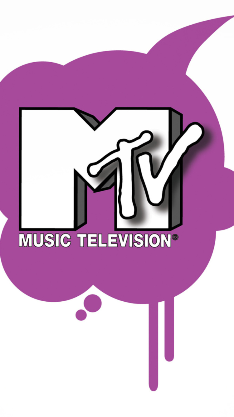 Обои MTV Logo 750x1334