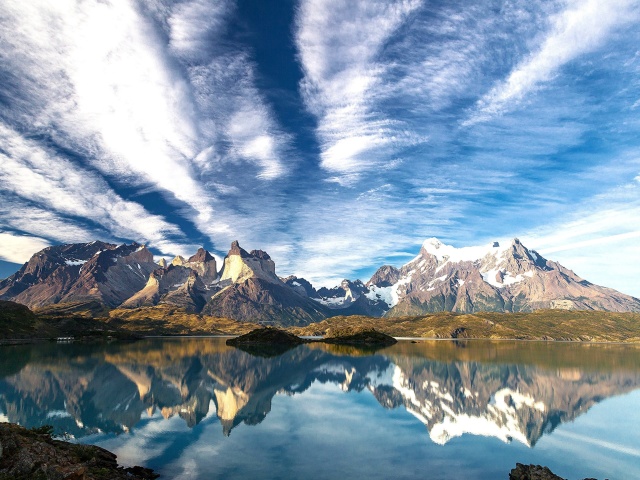 Das Chilean Patagonia Wallpaper 640x480