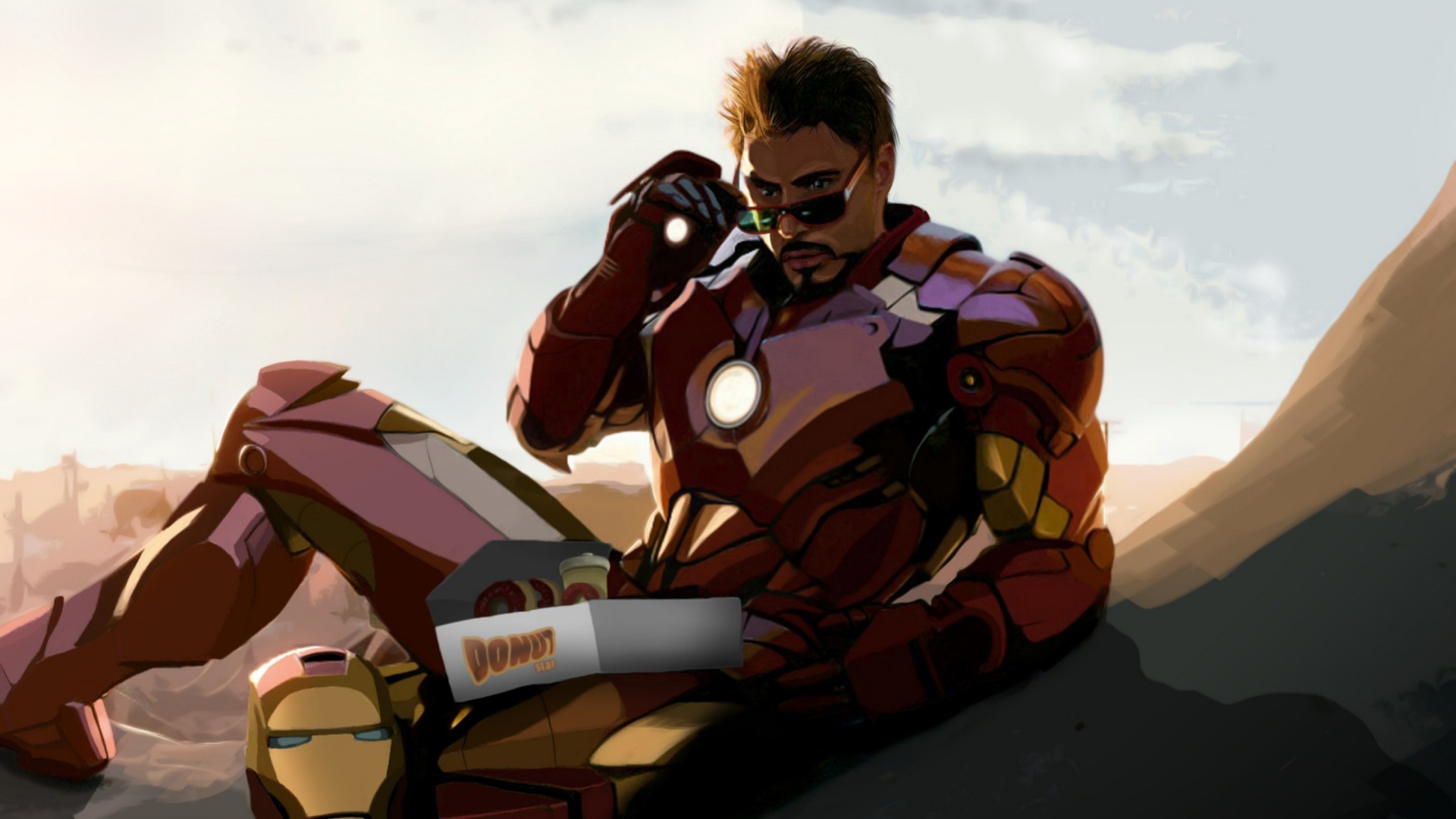 Screenshot №1 pro téma Tony Stark Iron Man 1920x1080