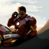 Fondo de pantalla Tony Stark Iron Man 208x208