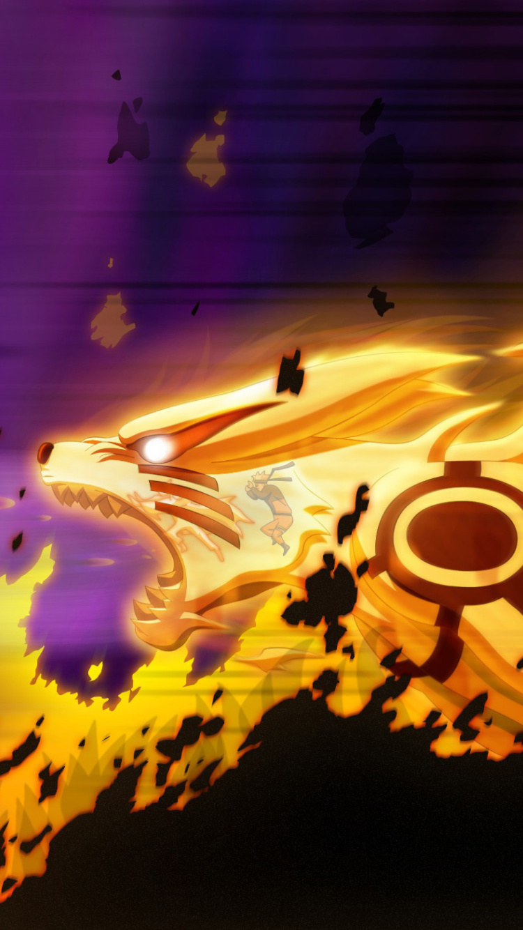 Screenshot №1 pro téma Kyuubi from Naruto 750x1334