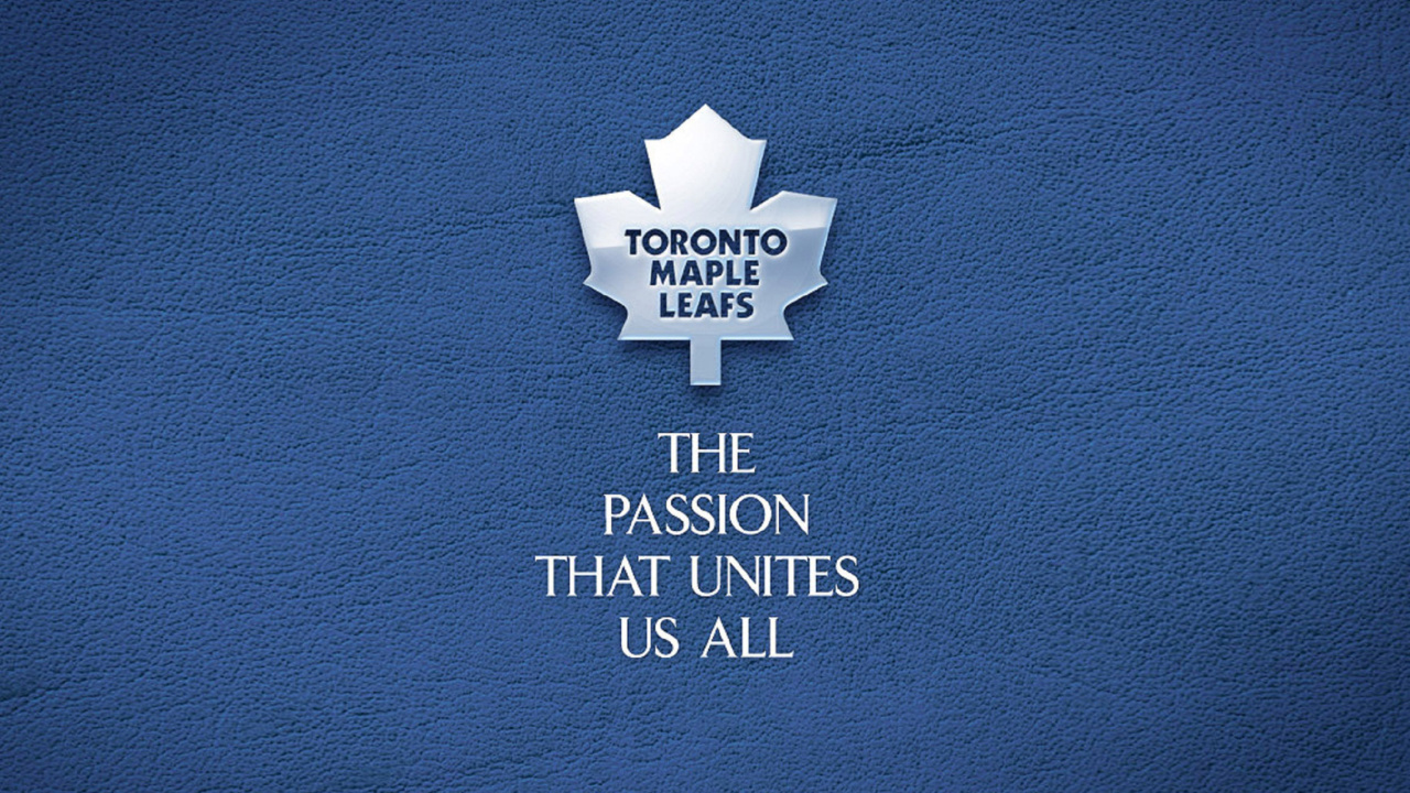Fondo de pantalla Toronto Maple Leafs NHL Logo 1280x720