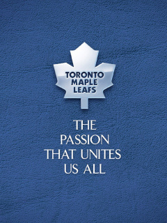 Toronto Maple Leafs NHL Logo wallpaper 240x320