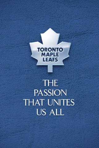 Fondo de pantalla Toronto Maple Leafs NHL Logo 320x480