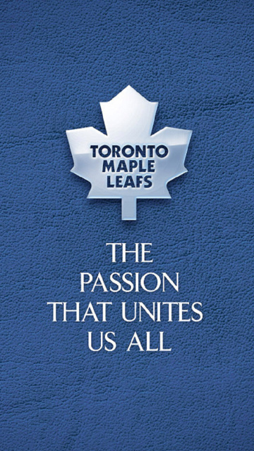 Sfondi Toronto Maple Leafs NHL Logo 360x640