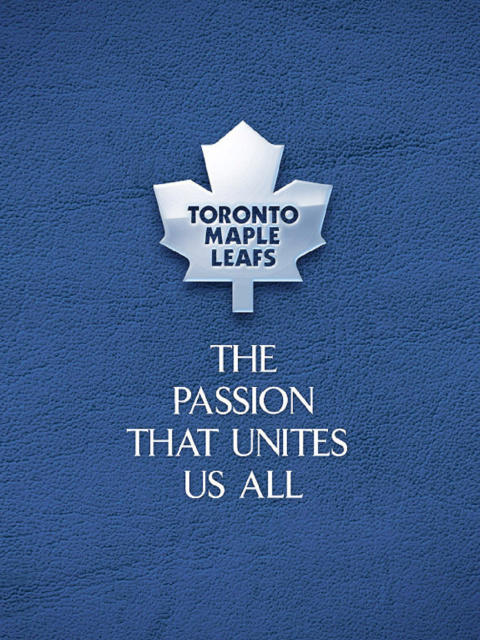 Das Toronto Maple Leafs NHL Logo Wallpaper 480x640