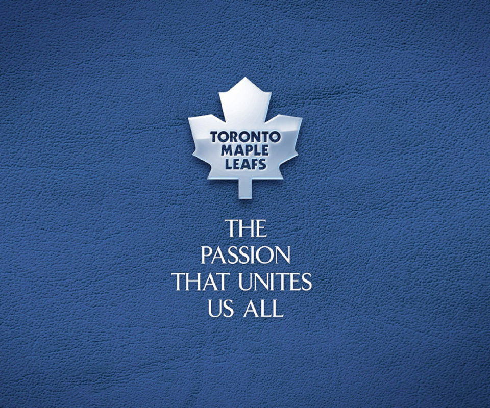 Обои Toronto Maple Leafs NHL Logo 960x800