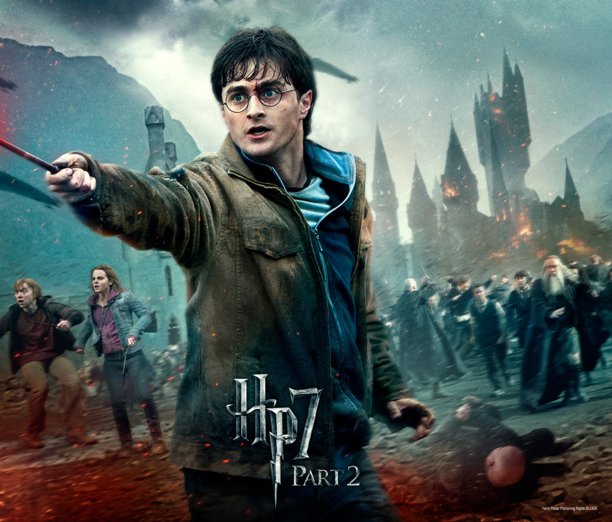 Das Harry Potter HP7 Wallpaper 1200x1024