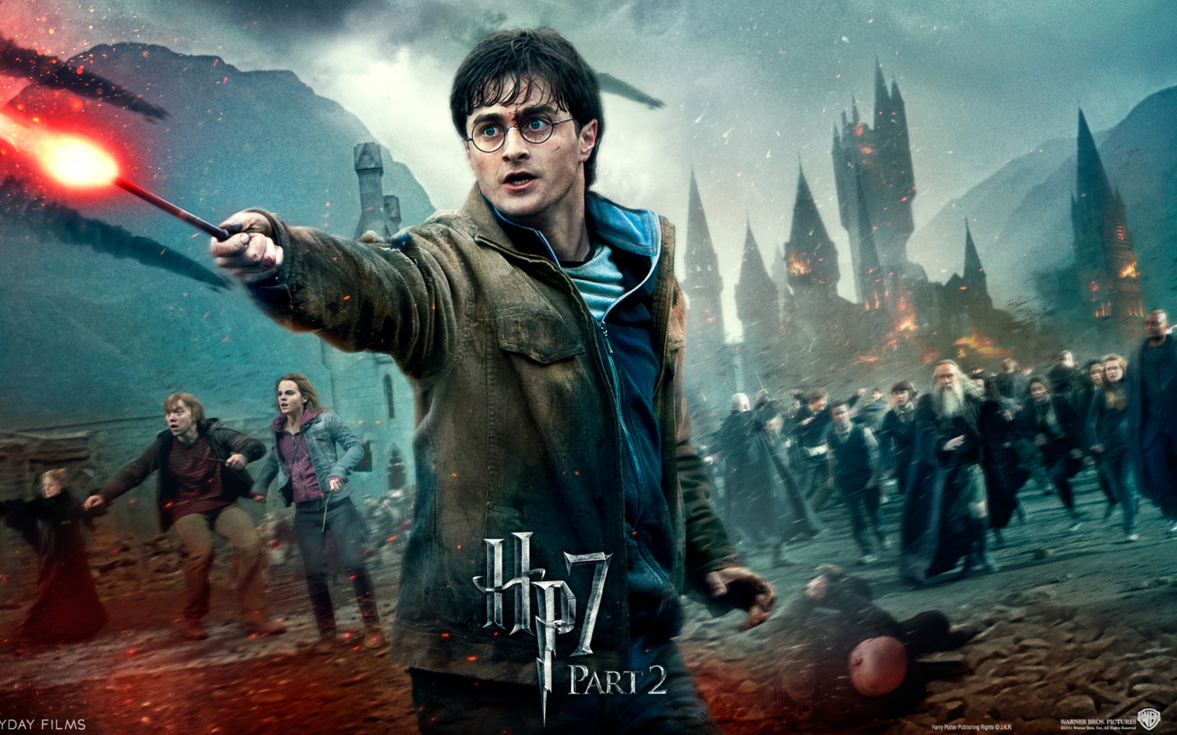 Fondo de pantalla Harry Potter HP7 1680x1050
