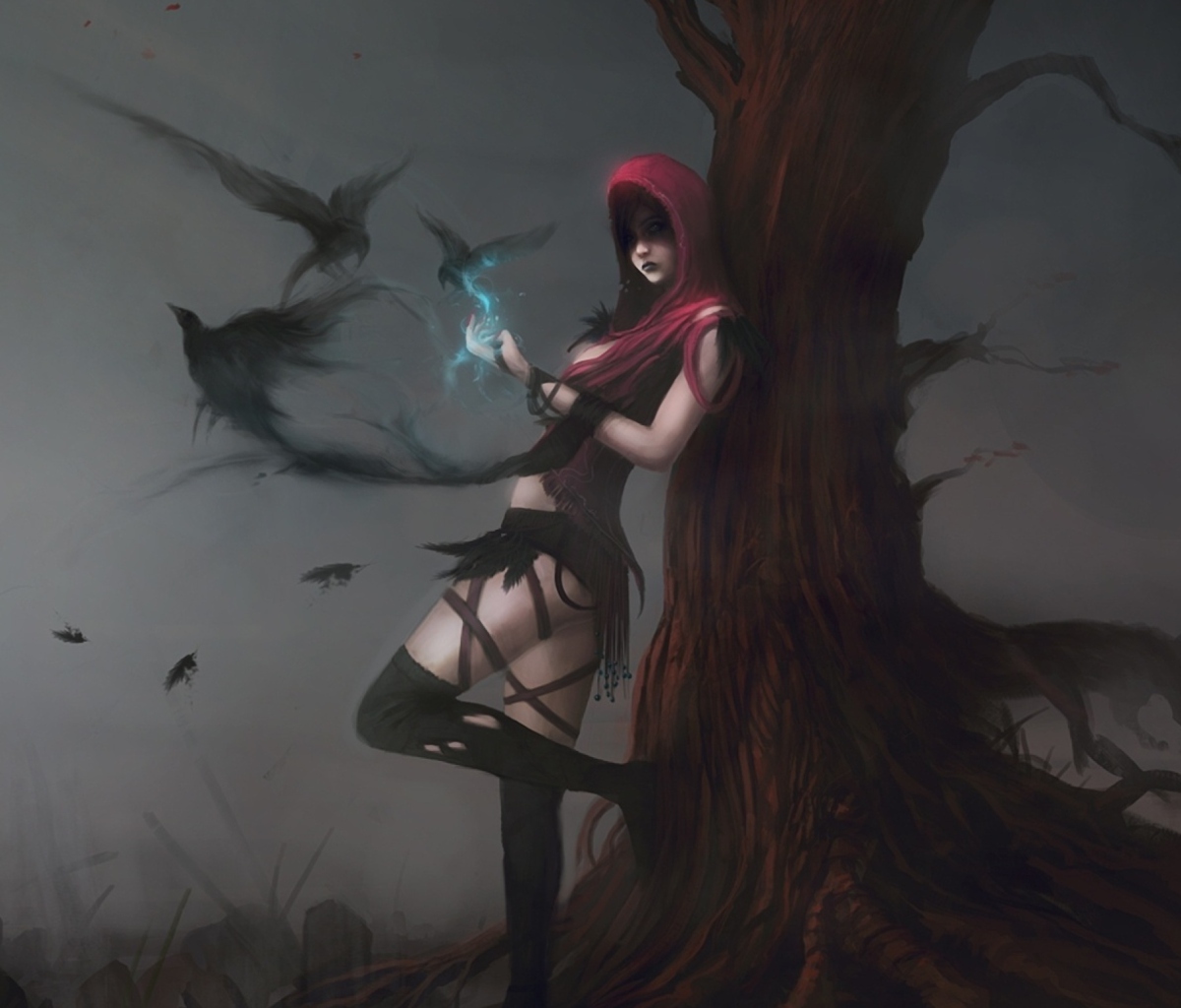 Screenshot №1 pro téma Dragon Age Morrigan Artwork 1200x1024