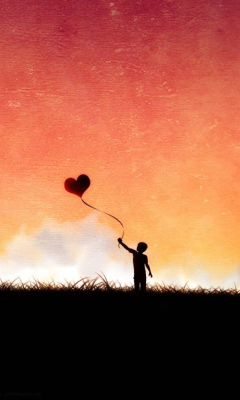 Screenshot №1 pro téma Boy With A Heart 240x400