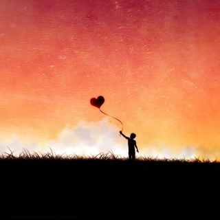 Boy With A Heart - Obrázkek zdarma pro iPad
