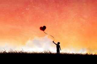 Kostenloses Boy With A Heart Wallpaper für Android, iPhone und iPad