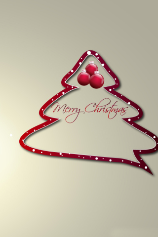 Merry Christmas wallpaper 320x480