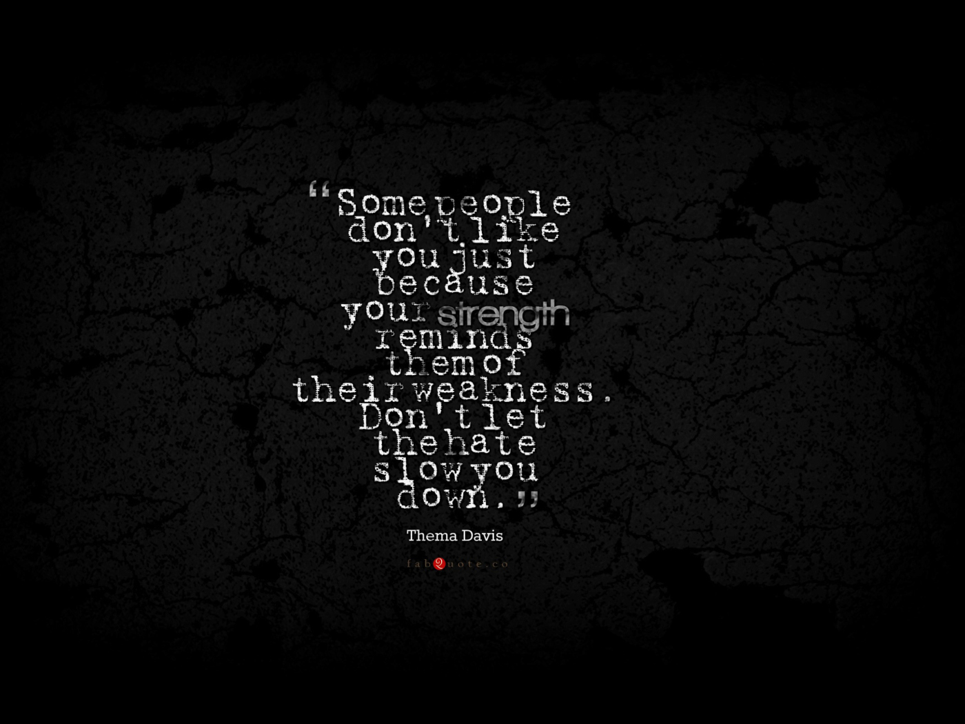 Screenshot №1 pro téma Thema Davis Quote 1400x1050