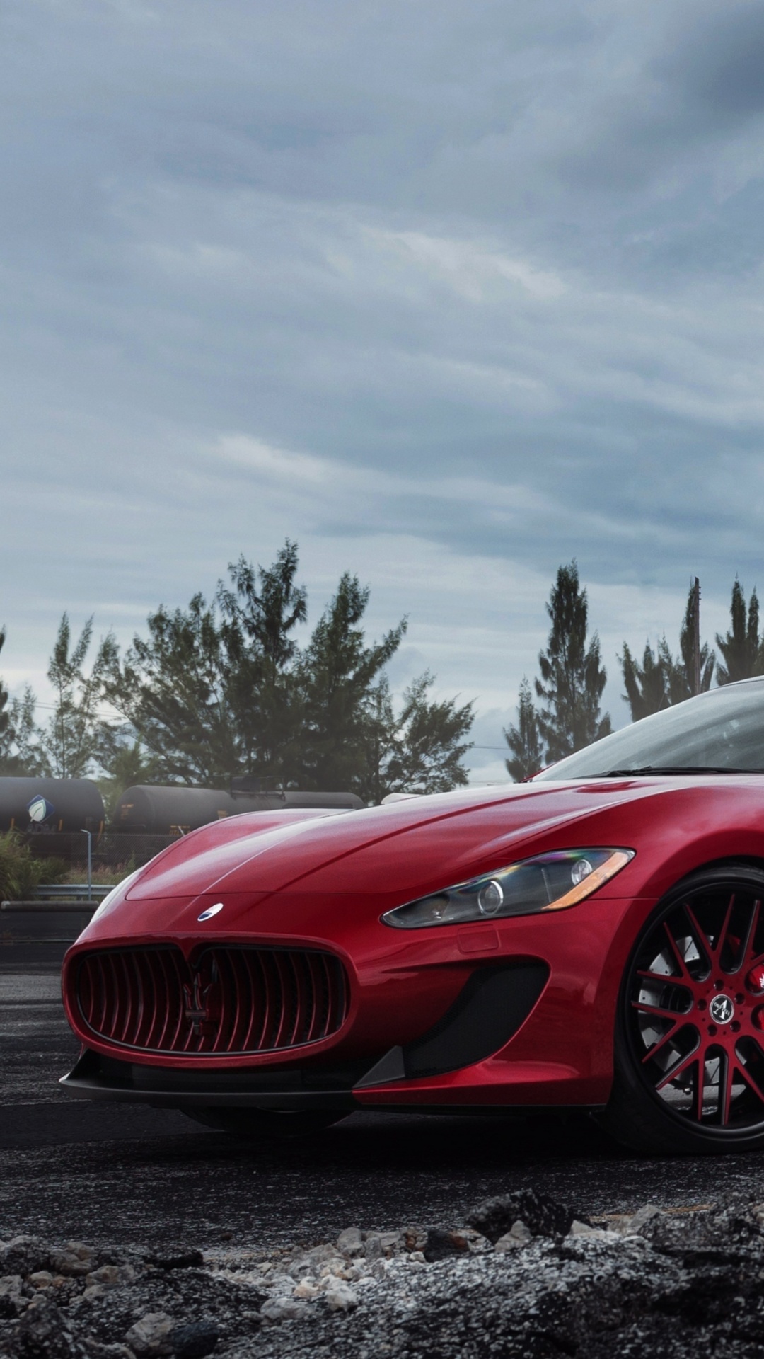 Обои Maserati Granturismo Sport Duo 1080x1920