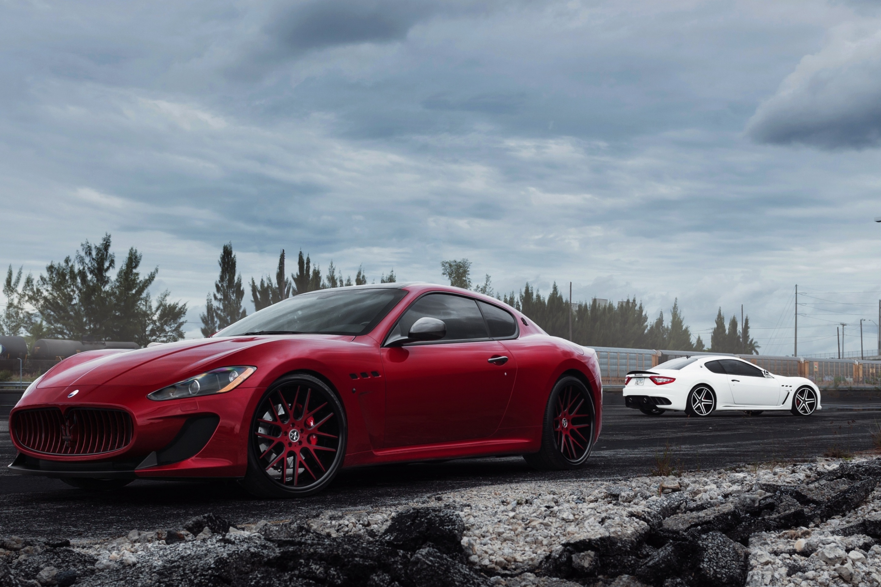 Das Maserati Granturismo Sport Duo Wallpaper 2880x1920