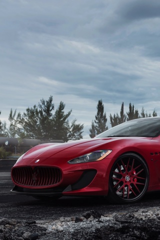 Fondo de pantalla Maserati Granturismo Sport Duo 320x480