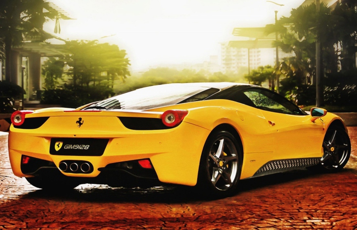 Screenshot №1 pro téma Ferrari 458 Italia