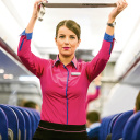 Sfondi Wizzair flight attendant and cabin crew 128x128