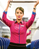 Wizzair flight attendant and cabin crew wallpaper 128x160