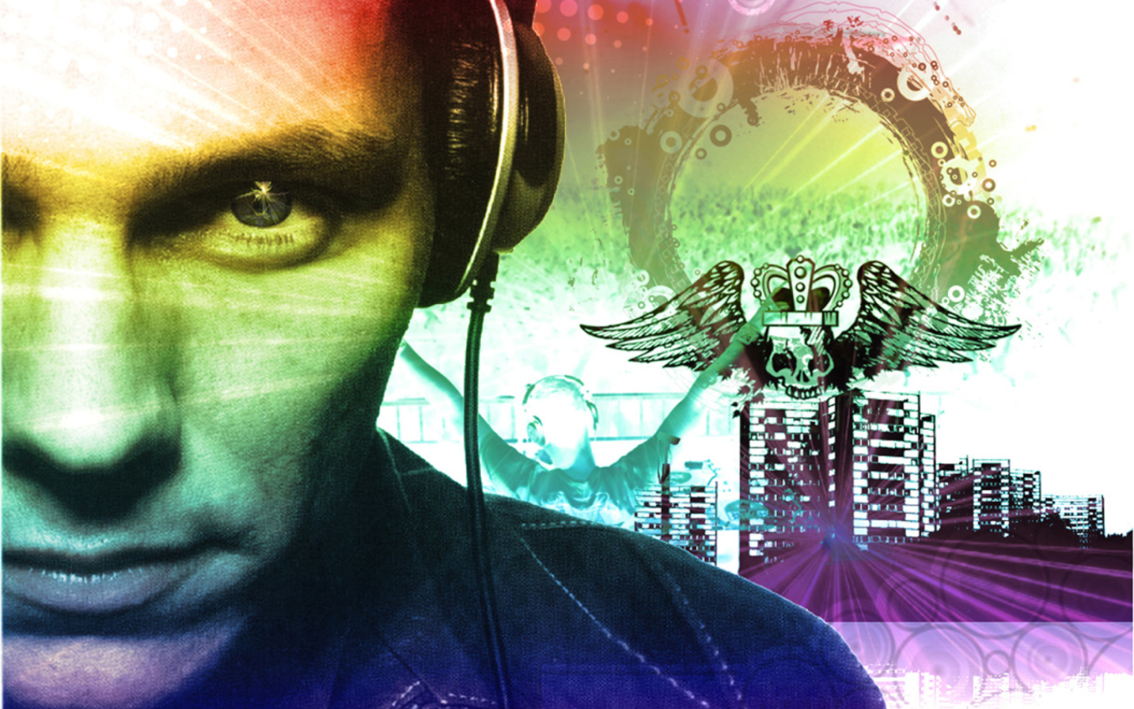 Das DJ Tiesto Wallpaper 1280x800