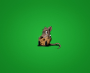 Little Mouse With Cookie wallpaper 176x144