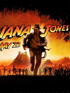 Das Indiana Jones Wallpaper 240x320