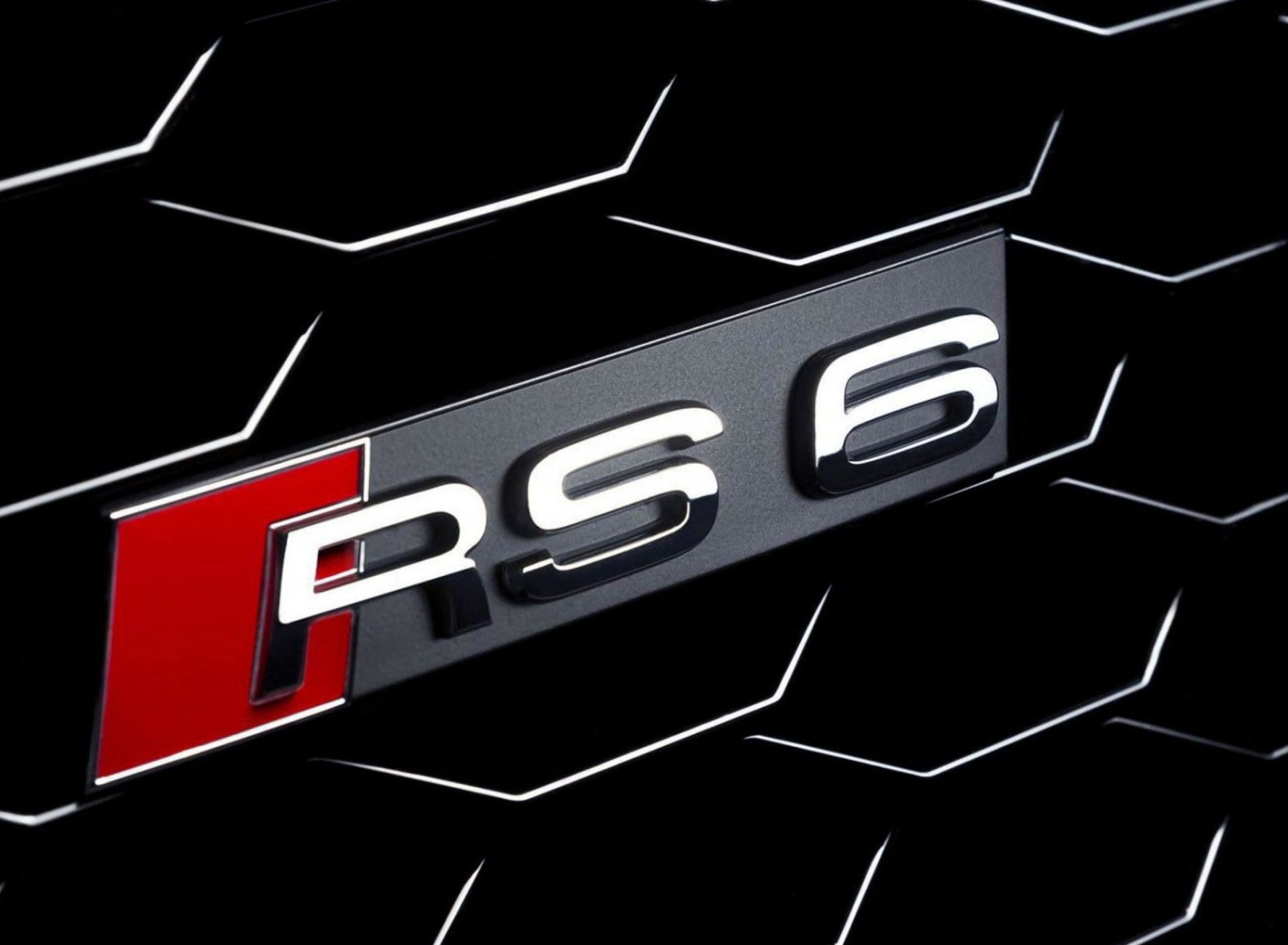 Fondo de pantalla Audi RS6 Badge 1920x1408