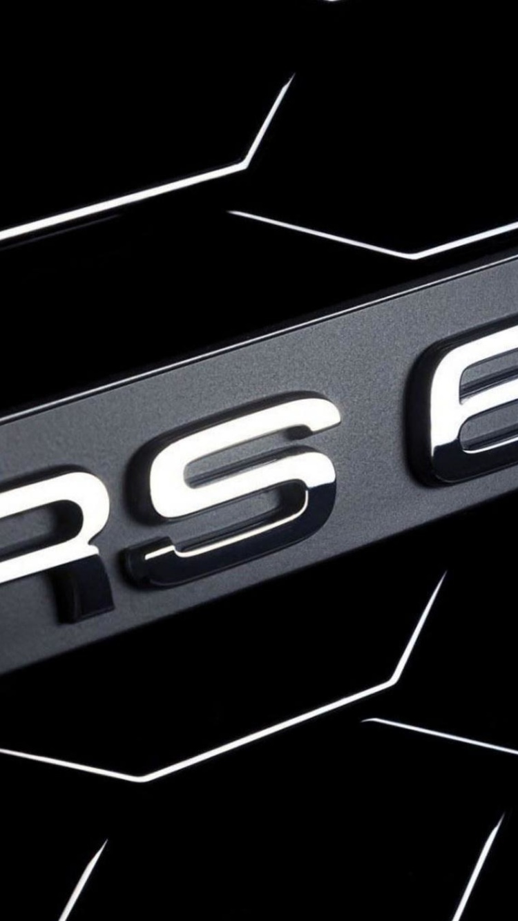 Sfondi Audi RS6 Badge 750x1334