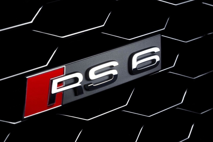 Das Audi RS6 Badge Wallpaper