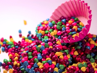 Screenshot №1 pro téma Colorful Candys 320x240