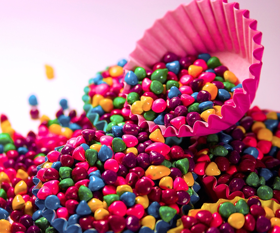 Das Colorful Candys Wallpaper 960x800