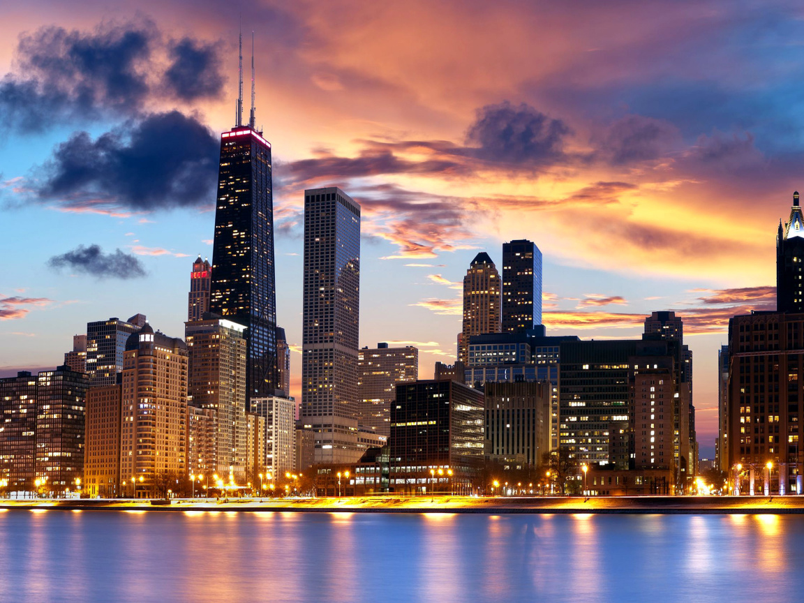 Das Illinois, Chicago Wallpaper 1152x864