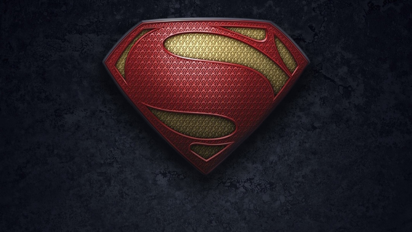 Sfondi Superman Logo 1366x768
