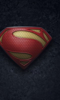 Das Superman Logo Wallpaper 240x400