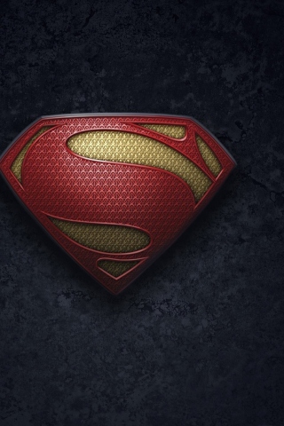 Superman Logo wallpaper 320x480