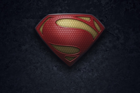 Das Superman Logo Wallpaper 480x320