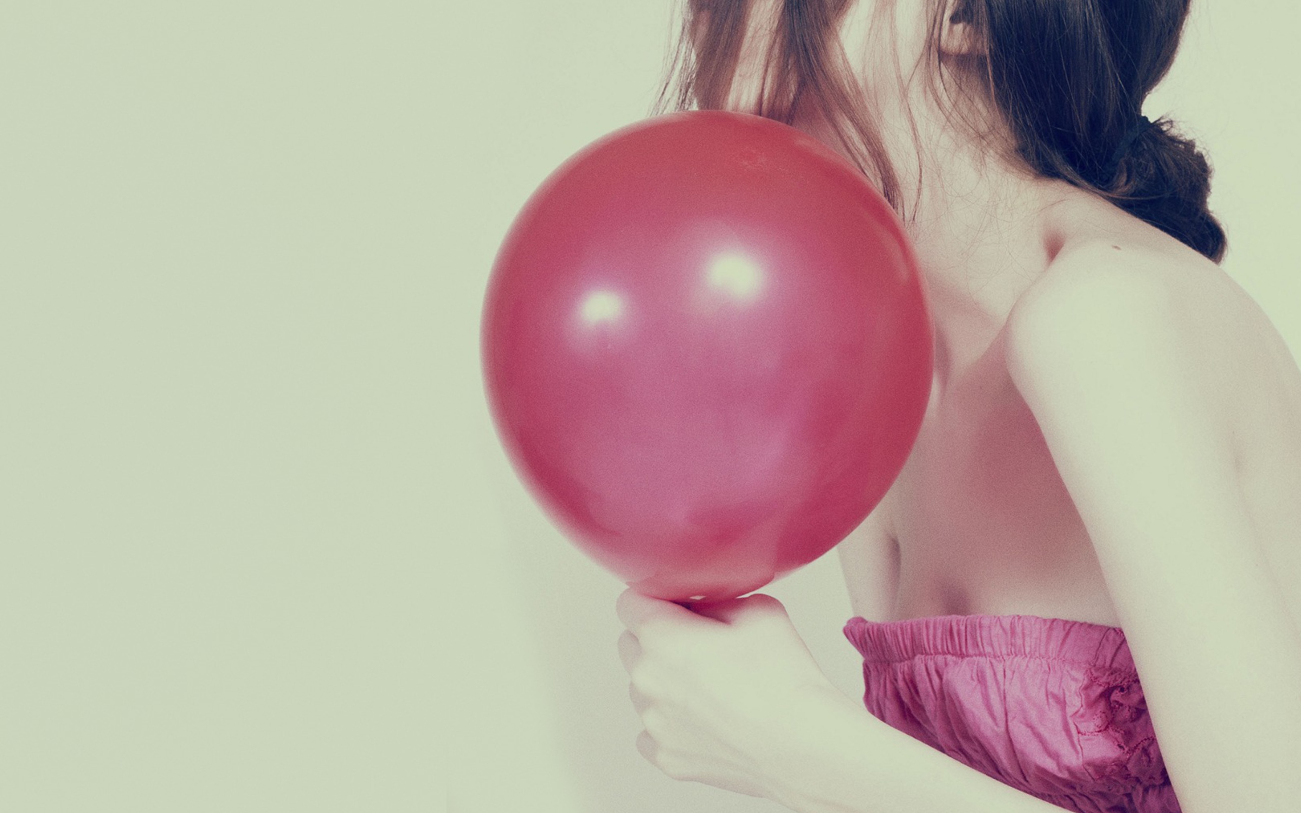 Screenshot №1 pro téma Pink Balloon 2560x1600