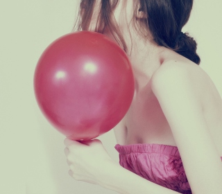 Pink Balloon - Obrázkek zdarma pro 2048x2048
