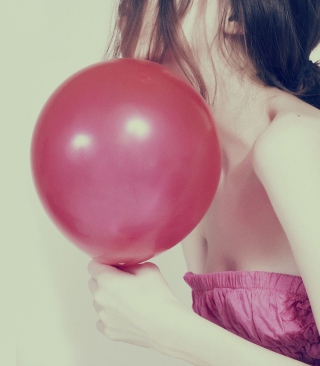 Pink Balloon - Obrázkek zdarma pro 360x640