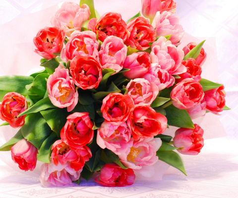 Spring Bouquet wallpaper 480x400