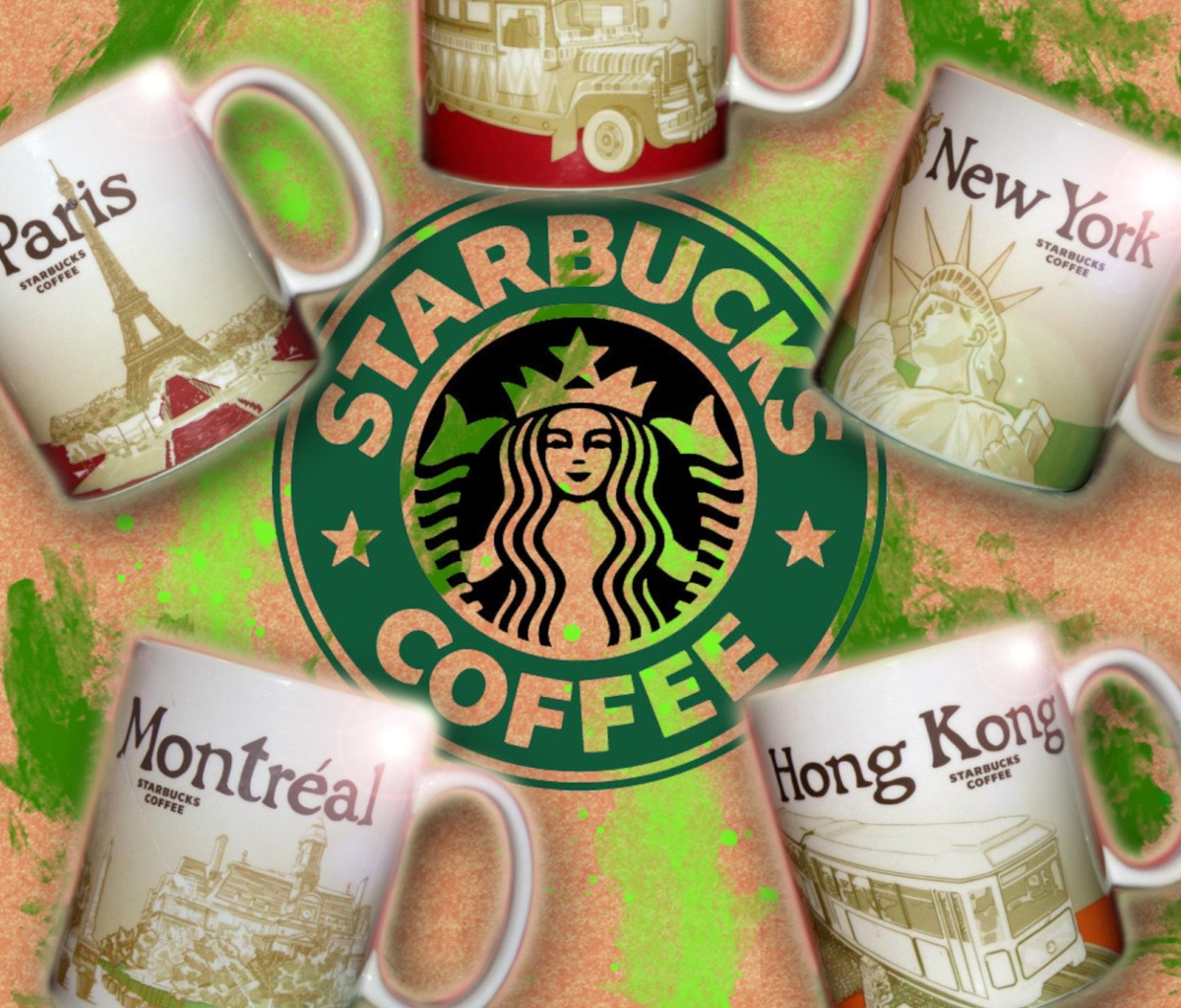 Обои Starbucks Coffee Cup 1200x1024